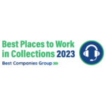 Best Places to Work in Collections 2024 Award Logo