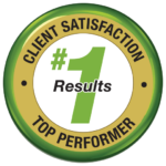#1 Client Satisfaction and Top Performer Badge