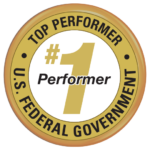 Top Performer U.S. Federal Government Badge