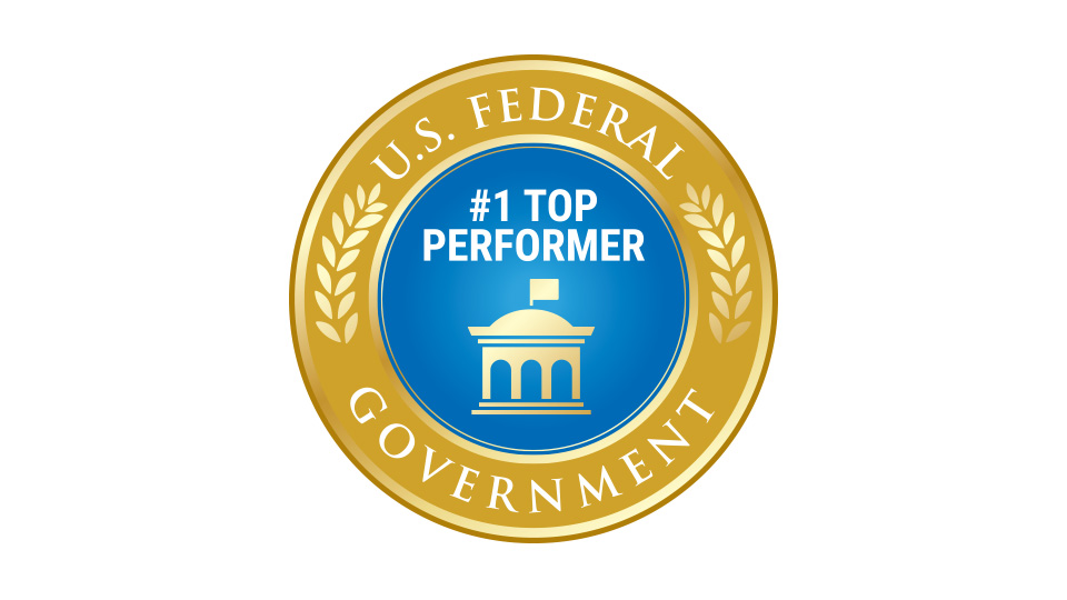 U.S. Federal Government #1 Top Performer